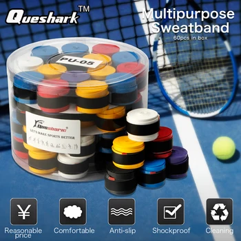 60 pcs WHITE/BLACK Tennis Racket Grips Coated Anti-skid Sweat Absorbed Tapes Badminton Tennis Overgrips Fishing Rod Sweatbands
60 pcs WHITE/BLACK Tennis Racket Grips Coated Anti-skid Sweat Absorbed Tapes Badminton Tennis Overgrips Fishing Rod Sweatbands