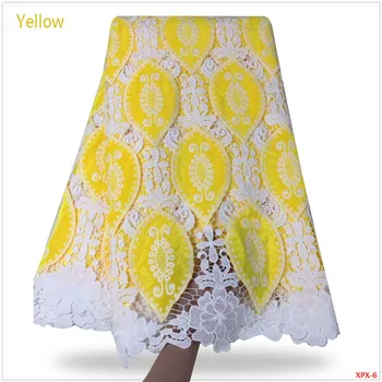 Africa 2018 Water soluble lace fabric provides good choice for businessmen Multiple color high quality cord lace fabric f1806XP2
Africa 2018 Water soluble lace fabric provides good choice for businessmen Multiple color high quality cord lace fabric f1806XP2
