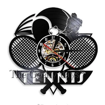 Vintage Vinyl Record Wall Clock Modern Design Living Room Decoration Wall Watch Badminton Tennis 3D Clocks for Home 12"
Vintage Vinyl Record Wall Clock Modern Design Living Room Decoration Wall Watch Badminton Tennis 3D Clocks for Home 12"