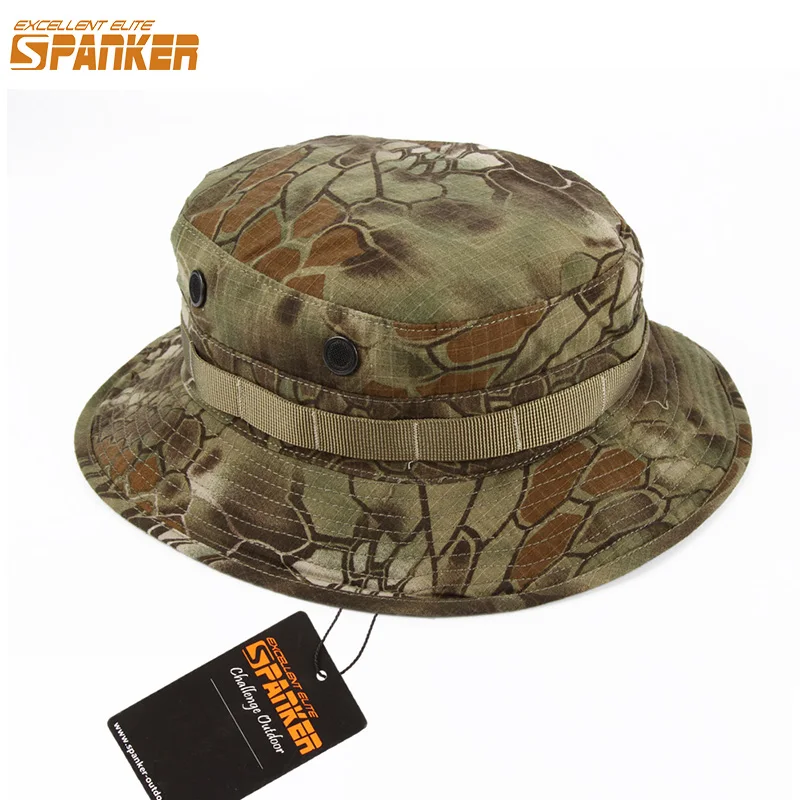 EXCELLENT ELITE SPANKER Outdoor Military Bucket Caps Camouflage Mens Female Tactical Boonie Hat For Fishing Hiking Fisherman Cap
EXCELLENT ELITE SPANKER Outdoor Military Bucket Caps Camouflage Mens Female Tactical Boonie Hat For Fishing Hiking Fisherman Cap