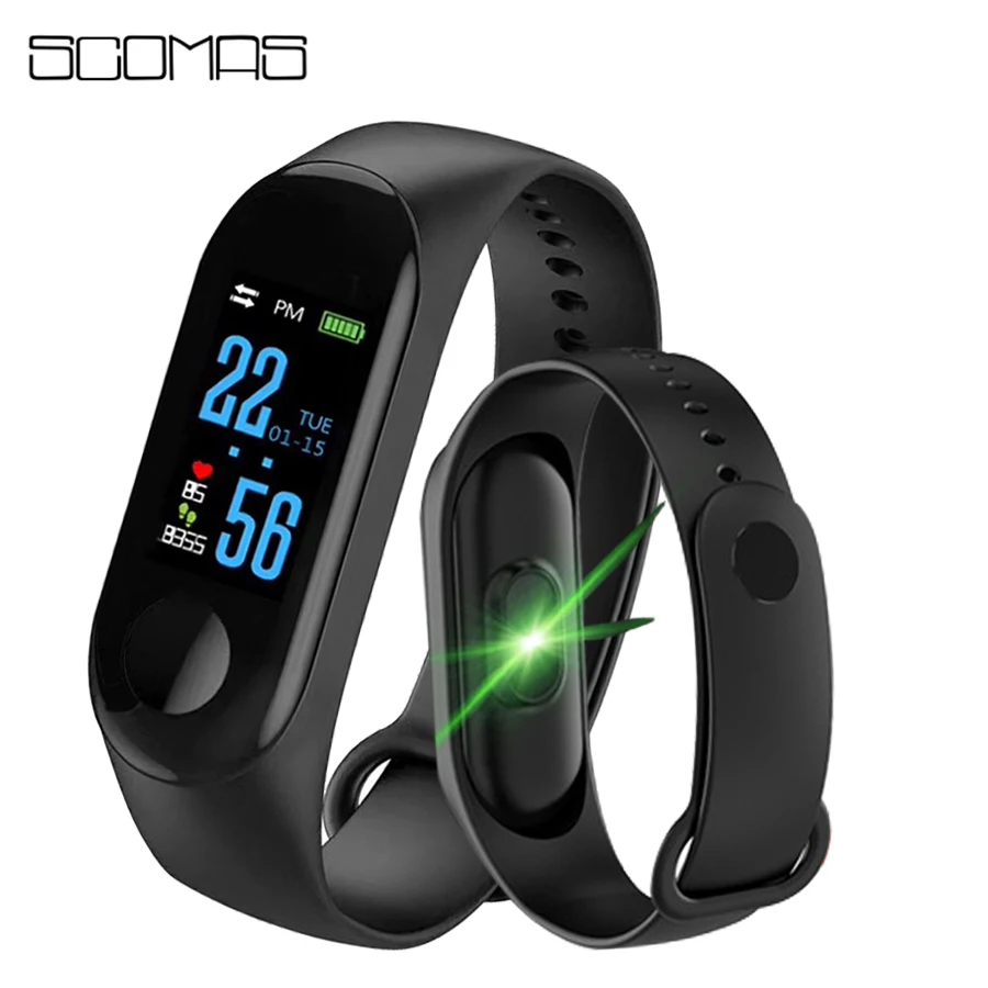 SCOMAS New Smart Bracelet OLED Display Heart Rate Blood Pressure Monitor Mi Band 3 Style Fitness Tracker Bluetooth Smart Band
SCOMAS New Smart Bracelet OLED Display Heart Rate Blood Pressure Monitor Mi Band 3 Style Fitness Tracker Bluetooth Smart Band