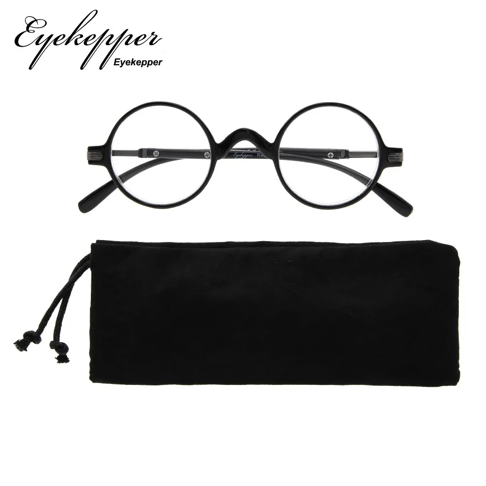 R077B Eyekepper Round Reading Glasses a Little Large than Vintage Professor Oval Readers
R077B Eyekepper Round Reading Glasses a Little Large than Vintage Professor Oval Readers