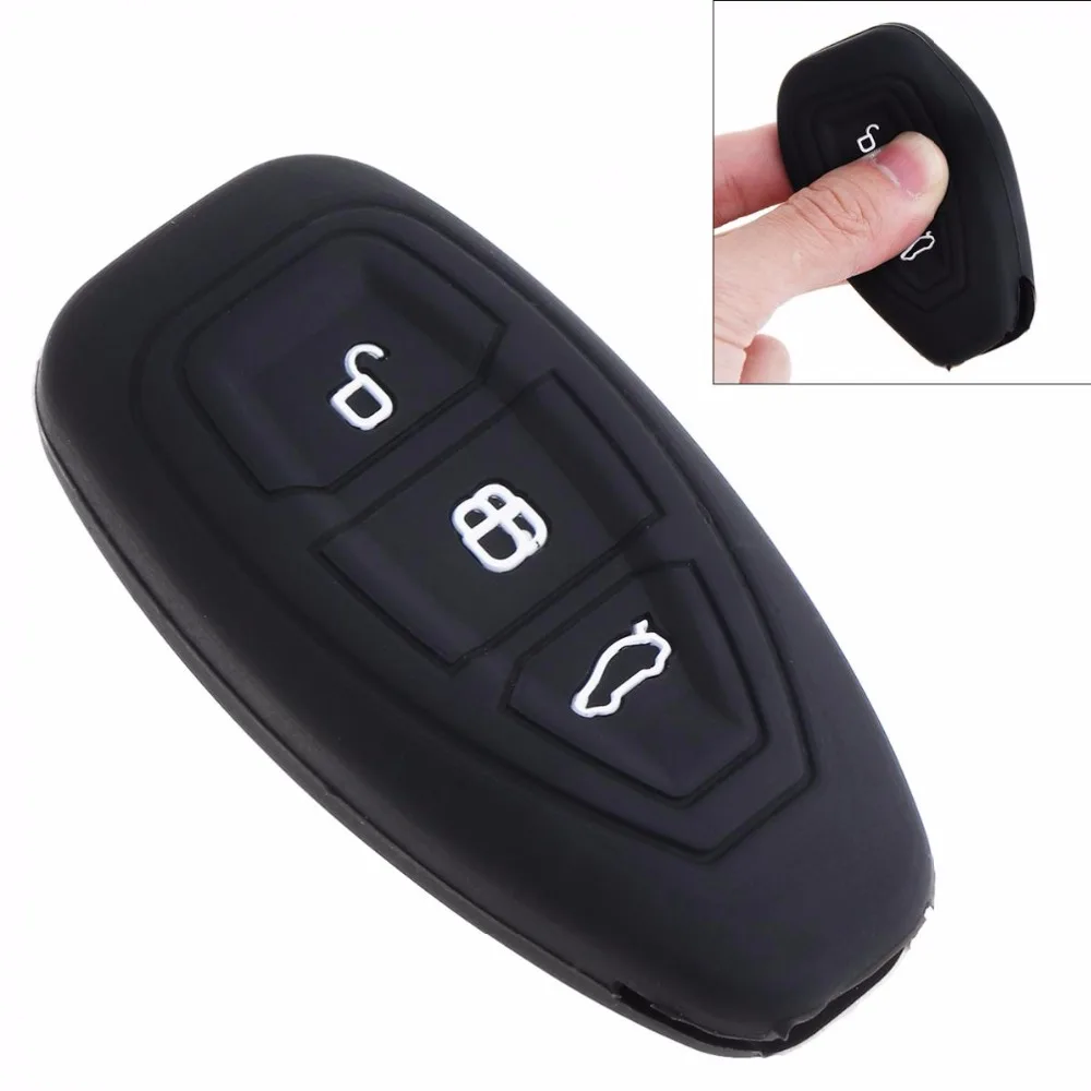 3 кнопки универсальный силиконовый откидной Складной автомобильный чехол для
