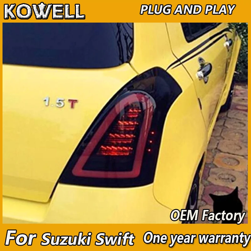 KOWELL автомобильный Стайлинг для Suzuki Swift задних светильник s 2005-2014 Swift задних светильник DRL + указатель поворота + тормоза + Обратный Авто аксессуары
KOWELL автомобильный Стайлинг для Suzuki Swift задних светильник s 2005-2014 Swift задних светильник DRL + указатель поворота + тормоза + Обратный Авто аксессуары