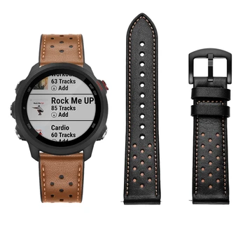 Luxury Leather Strap Replacement Watch Band with Quick Fit for Garmin Forerunner 245 Forerunner 645 Vivoactive 3 vivomove HR
Luxury Leather Strap Replacement Watch Band with Quick Fit for Garmin Forerunner 245 Forerunner 645 Vivoactive 3 vivomove HR