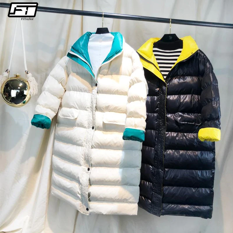 Fitaylor Women Winter Long Coat New Ultra Light White Duck Down Jacket Female Slim Puffer Jacket Windproof Down Coat
Fitaylor Women Winter Long Coat New Ultra Light White Duck Down Jacket Female Slim Puffer Jacket Windproof Down Coat