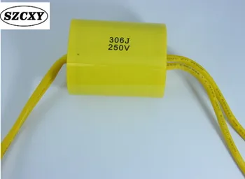 2PCS 250V 306J 30uF CBB20 axis to high frequency non - inductive audio capacitance
2PCS 250V 306J 30uF CBB20 axis to high frequency non - inductive audio capacitance