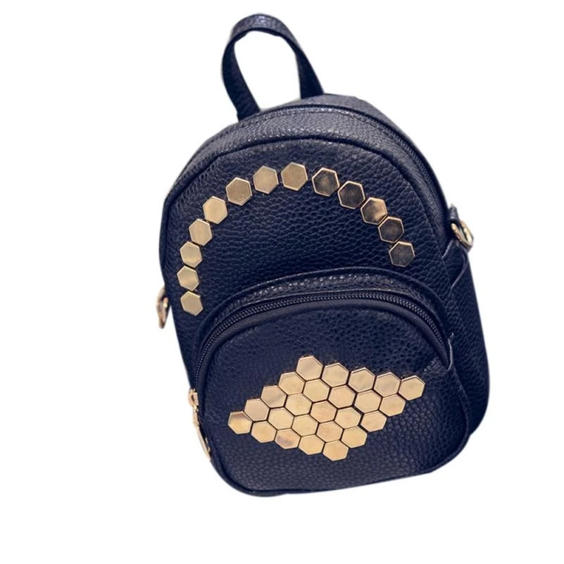 Fashion Women Leather Backpack Female School Bags for Teenage Girls Rivets Punk Style Solid Color Travel Shoulder Bag Backpacks
Fashion Women Leather Backpack Female School Bags for Teenage Girls Rivets Punk Style Solid Color Travel Shoulder Bag Backpacks