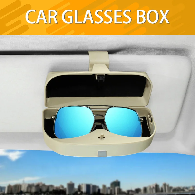 Universal Car Sun Visor Glasses Case Sunglasses Ticket Receipt Clip Storage Cards Holder Car-Styling Auto Interior Accessories
Universal Car Sun Visor Glasses Case Sunglasses Ticket Receipt Clip Storage Cards Holder Car-Styling Auto Interior Accessories