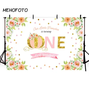 First Birthday 1st Party Photography Backdrops Flower Gold Pumpkin Decoration Photographic Studio Backgrounds Photobooth
First Birthday 1st Party Photography Backdrops Flower Gold Pumpkin Decoration Photographic Studio Backgrounds Photobooth