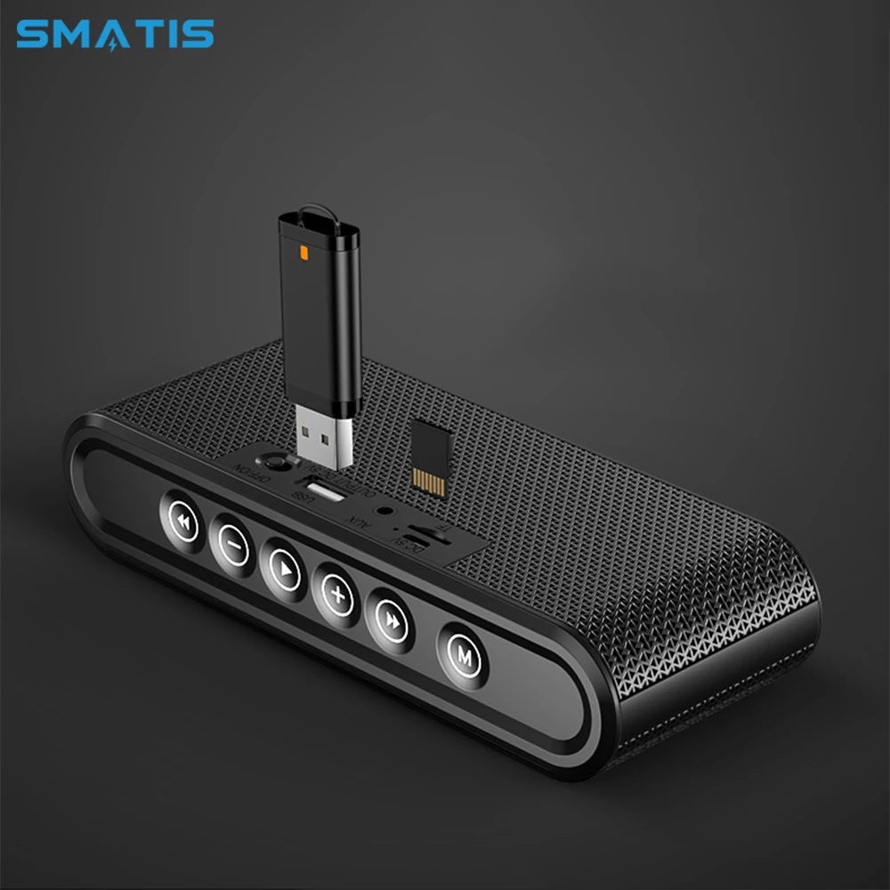 Bluetooth Wireless Speaker USB Mp3 Player Stereo Bass Support TF AUX Outdoor Charge Phone Loudspeaker Waterproof Subwoofer Metal
Bluetooth Wireless Speaker USB Mp3 Player Stereo Bass Support TF AUX Outdoor Charge Phone Loudspeaker Waterproof Subwoofer Metal