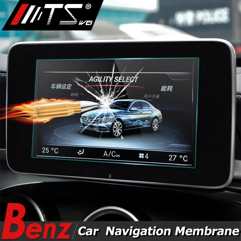 TSWEI Car Styling Car Dashboard Navigation Membrane Dacoration Film Sticker For Merceders Benz C W205 GLC Calss Car Accessories
TSWEI Car Styling Car Dashboard Navigation Membrane Dacoration Film Sticker For Merceders Benz C W205 GLC Calss Car Accessories