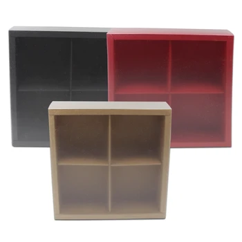 5Pcs/lot Kraft Paper Novel Four Six Palaces Lattice Drawer Box with Plastic Matte Clear Lid for Crafts Gifts Jewelry Candy Pack
5Pcs/lot Kraft Paper Novel Four Six Palaces Lattice Drawer Box with Plastic Matte Clear Lid for Crafts Gifts Jewelry Candy Pack