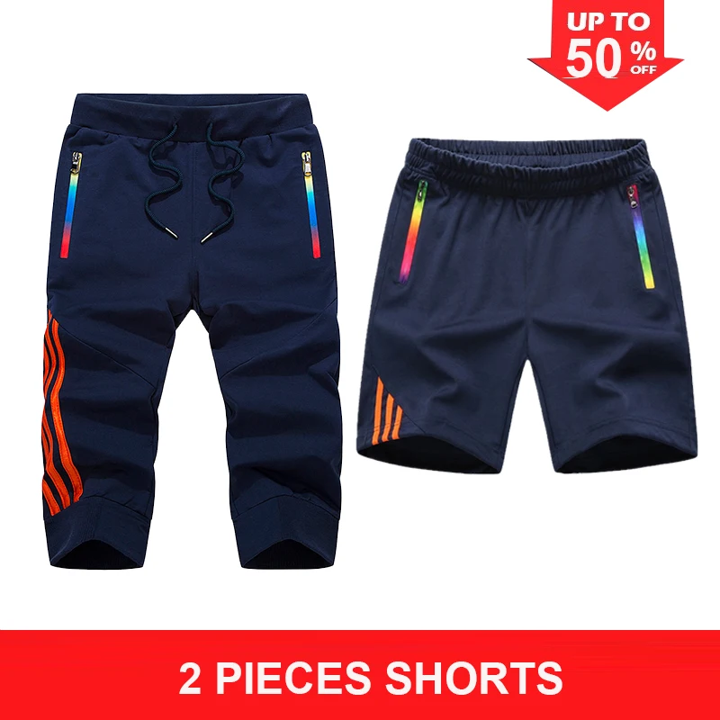 2 Pieces Summer Casual Big Size Shorts Men Striped Short Masculino Para Academia Sportswear Jogger Sweatpants Boardshorts Male
2 Pieces Summer Casual Big Size Shorts Men Striped Short Masculino Para Academia Sportswear Jogger Sweatpants Boardshorts Male