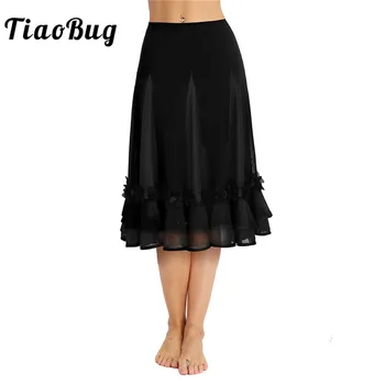 TiaoBug Women Ballroom Latin Dance Skirt High Waist Flowers Color Block Mesh Swing Skirt Stage Performance Lyrical Dance Costume
TiaoBug Women Ballroom Latin Dance Skirt High Waist Flowers Color Block Mesh Swing Skirt Stage Performance Lyrical Dance Costume