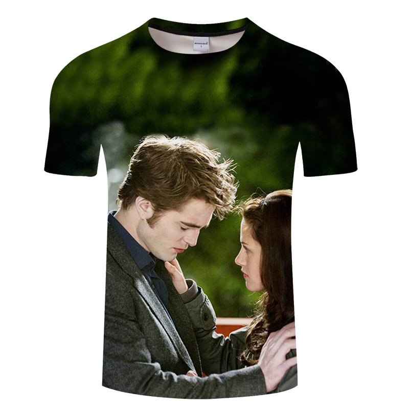 T shirt Movies 3d Print Twilight Men Women Casual T-shirt Short Sleeve Summer Fashion tshirt hip hop Tee Tops streetwear TX486
T shirt Movies 3d Print Twilight Men Women Casual T-shirt Short Sleeve Summer Fashion tshirt hip hop Tee Tops streetwear TX486