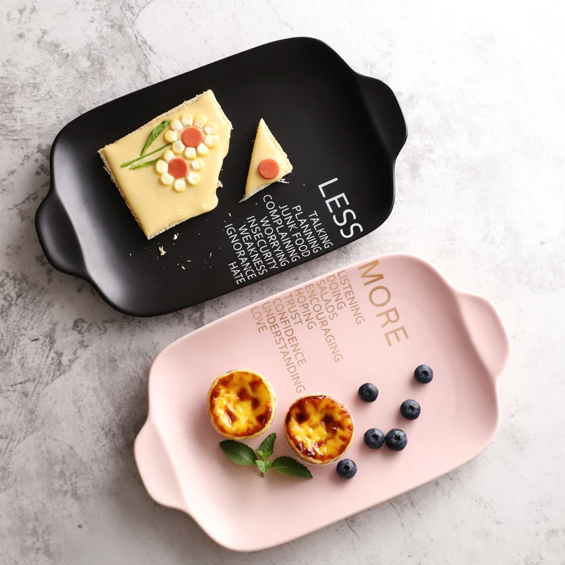 2019 Sale Limited Ceramic Flat Panel Nordic Alphabet Rectangular Dining Plate Home Fish for Creative Tray Breakfast Sushi
2019 Sale Limited Ceramic Flat Panel Nordic Alphabet Rectangular Dining Plate Home Fish for Creative Tray Breakfast Sushi