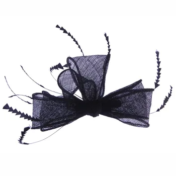 Women Feather mesh handmade wheat braid Fascinators S10-841
Women Feather mesh handmade wheat braid Fascinators S10-841