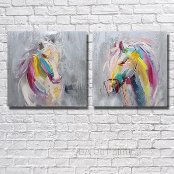 Free Shipping 100% Hand painted Abstract Colourful Horse Oil Painting Decorative Picture Living Room Decor no Framed Wall Art
Free Shipping 100% Hand painted Abstract Colourful Horse Oil Painting Decorative Picture Living Room Decor no Framed Wall Art