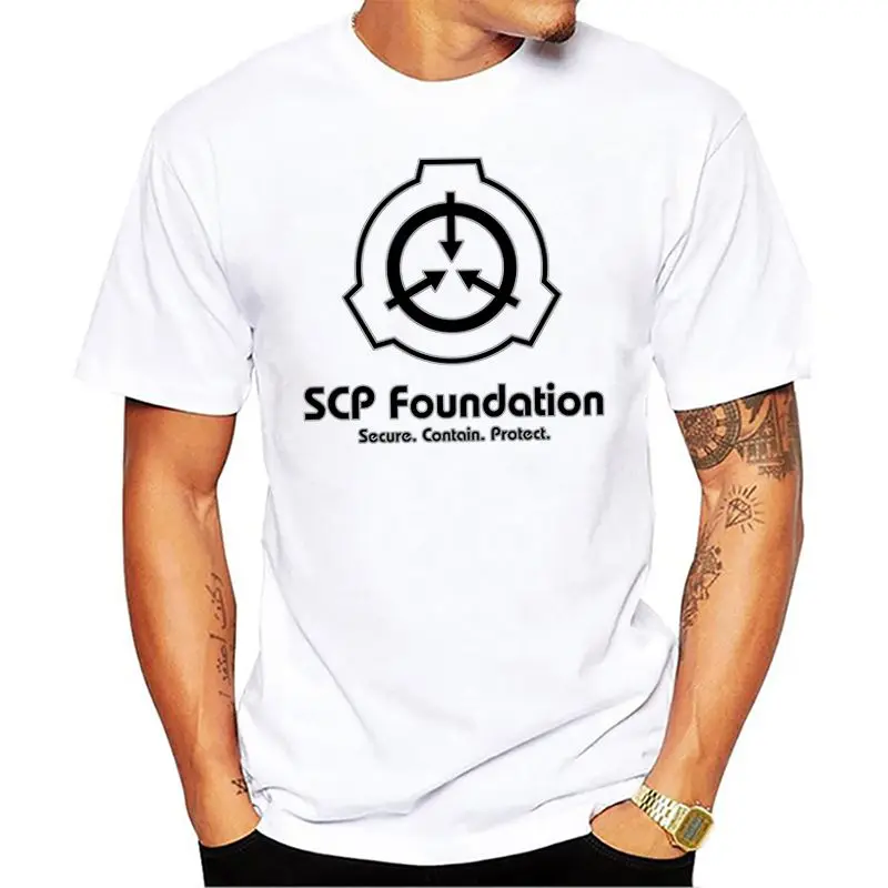 SCP Foundation Creative Men's T Shirt 2018 New Short Sleeve O Neck Novelty Top Tee
SCP Foundation Creative Men's T Shirt 2018 New Short Sleeve O Neck Novelty Top Tee