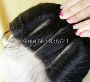 100%brazilian Hair 3 Part Lace Closure Top Closure Hair Extensions Body Wave Human Natural Color Hair Closure