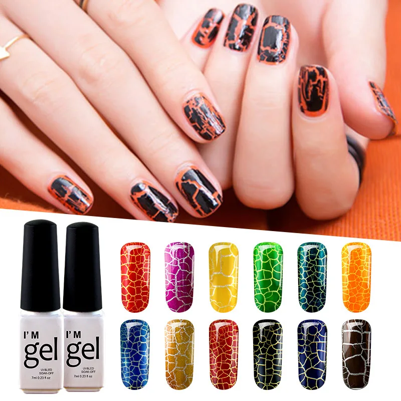 7ml Nail Polish gel Perfect Cracking UV Nail gel polish set Lacquer Primer Quick Drying DIY Beauty Nail Art Tools
7ml Nail Polish gel Perfect Cracking UV Nail gel polish set Lacquer Primer Quick Drying DIY Beauty Nail Art Tools