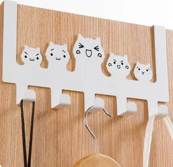 Cat wall hook decorative door hanger white black kitchen hook bags organizer hanger 5
Cat wall hook decorative door hanger white black kitchen hook bags organizer hanger 5