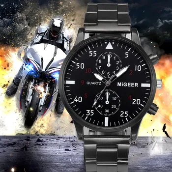 New Fashion Men's Watch Leisure Business Stainless steel Case automatic Quartz Sports Luxury brand Crystal Analog Wrist Watch H5
New Fashion Men's Watch Leisure Business Stainless steel Case automatic Quartz Sports Luxury brand Crystal Analog Wrist Watch H5