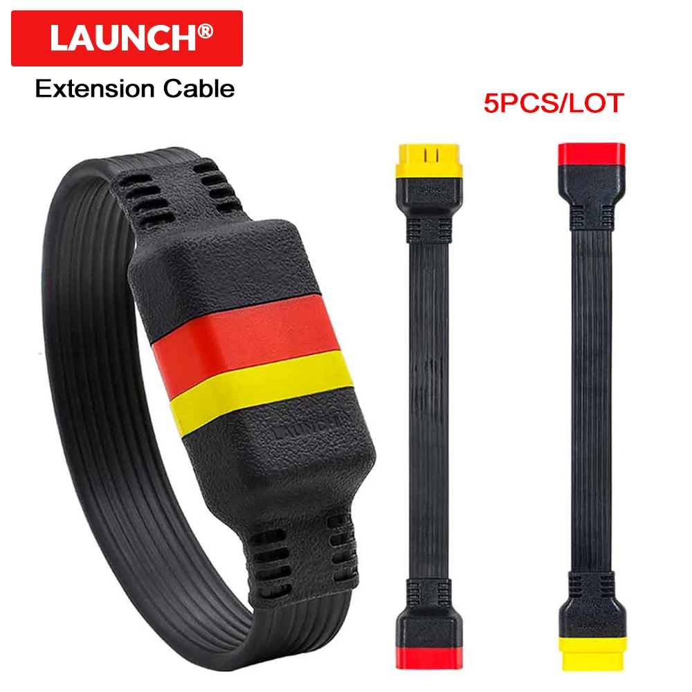Launch OBD Extension Cable for X431 V/V+/PRO/PRO 3/Easydiag 3.0/2.0/Mdiag/Golo Main OBD2 Extended Connector 16Pin male to Female
Launch OBD Extension Cable for X431 V/V+/PRO/PRO 3/Easydiag 3.0/2.0/Mdiag/Golo Main OBD2 Extended Connector 16Pin male to Female