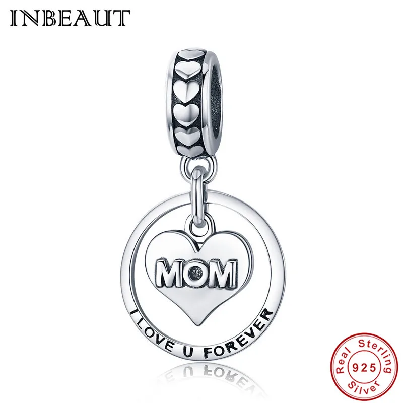 INBEAUT New Fashion Necklace Pendant for Mother 925 Sterling Silver I Love U Forever Mum Letter Beads Charm fit Trendy Bracelet
INBEAUT New Fashion Necklace Pendant for Mother 925 Sterling Silver I Love U Forever Mum Letter Beads Charm fit Trendy Bracelet