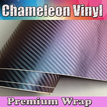 3D Carbon Chameleon Vinyl Sticker Foil Blue to Purple Chameleon Car Sticker Bubble Free For Car Styling Size:1.52x30m/roll
3D Carbon Chameleon Vinyl Sticker Foil Blue to Purple Chameleon Car Sticker Bubble Free For Car Styling Size:1.52x30m/roll