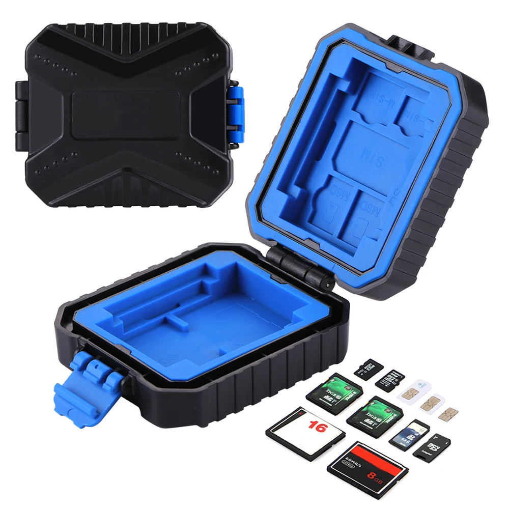 11 Cards Room Waterproof CF/TF/SD Card Storage Case Powstro Memory Cards Memory Card Case Storage Box Support DropShipping
11 Cards Room Waterproof CF/TF/SD Card Storage Case Powstro Memory Cards Memory Card Case Storage Box Support DropShipping