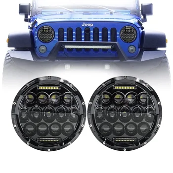 Round 7" LED fog Headlight 7" H4 Hi/low Headlight Headlamp LED Halo Angel Eyes Light Bulbs For lada niva 4x4
Round 7" LED fog Headlight 7" H4 Hi/low Headlight Headlamp LED Halo Angel Eyes Light Bulbs For lada niva 4x4