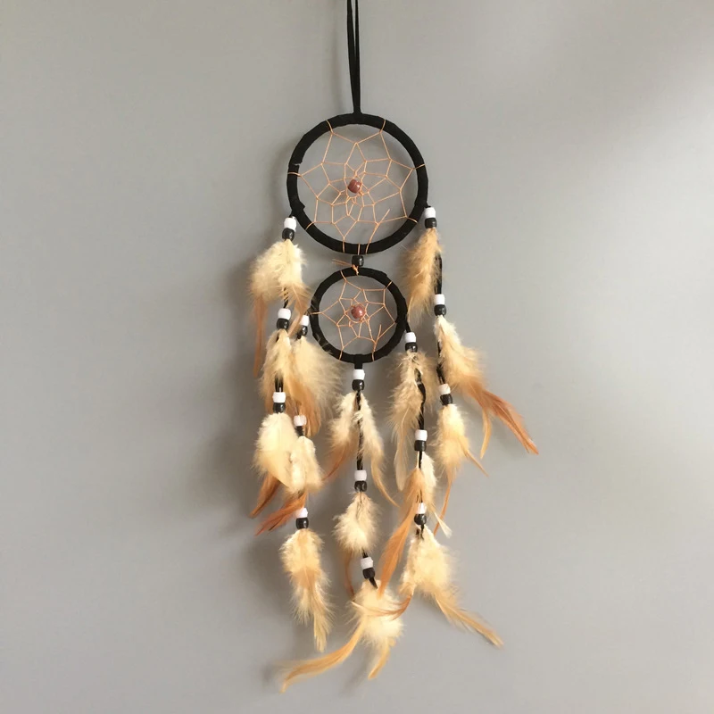 1pc Car Ornament Handmade Indian Dream Catcher Net with Feathers Wind Chimes Wall Hanging Dreamcatcher Car Ornaments Decoration
1pc Car Ornament Handmade Indian Dream Catcher Net with Feathers Wind Chimes Wall Hanging Dreamcatcher Car Ornaments Decoration