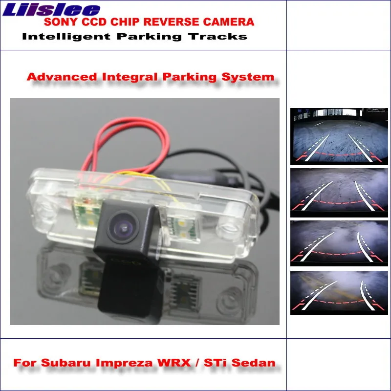 

Car Intelligent Parking Rear Camera For Subaru Impreza WRX / STi Sedan 2007-2011 Backup Reverse HD CCD 1/3CAM Dynamic Trajectory