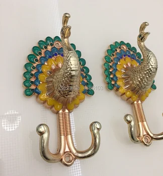 Antique Peacock curtain hooks High-grade curtain tieback hook holders for curtains decorative hook Window accessories
Antique Peacock curtain hooks High-grade curtain tieback hook holders for curtains decorative hook Window accessories