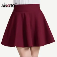 New 2018 Summer style sexy Skirt for Girl lady Korean Short Skater Fashion female mini Skirt Women Clothing Bottoms image