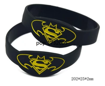 Free Shipping 20 pcs batman superman Wristband Silicone Promotion Gift Filled In Color Bracelet HH-11
Free Shipping 20 pcs batman superman Wristband Silicone Promotion Gift Filled In Color Bracelet HH-11