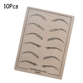 Eyebrow Practice Skin Fake Artificial Skin 10Pcs Silicone for Permanent Makeup Microblading Cosmetic Machine Pen Pigment Supply
Eyebrow Practice Skin Fake Artificial Skin 10Pcs Silicone for Permanent Makeup Microblading Cosmetic Machine Pen Pigment Supply