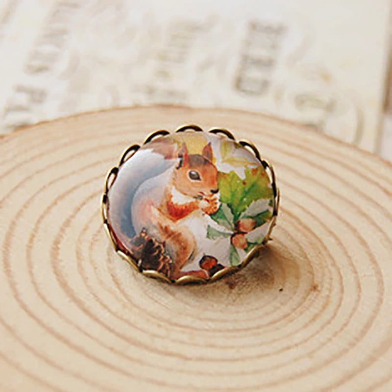 Vintage Healing Geometry Round Bronze Glass Forest Squirrel Metal Brooch Pin Button Badge Clothes Jean Women Jewelry Accessories
Vintage Healing Geometry Round Bronze Glass Forest Squirrel Metal Brooch Pin Button Badge Clothes Jean Women Jewelry Accessories