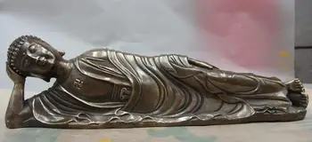 5 Tibet Folk Buddhism Bronze Copper Temple Lie Sakyamuni Sleeping Buddha Statue
5 Tibet Folk Buddhism Bronze Copper Temple Lie Sakyamuni Sleeping Buddha Statue