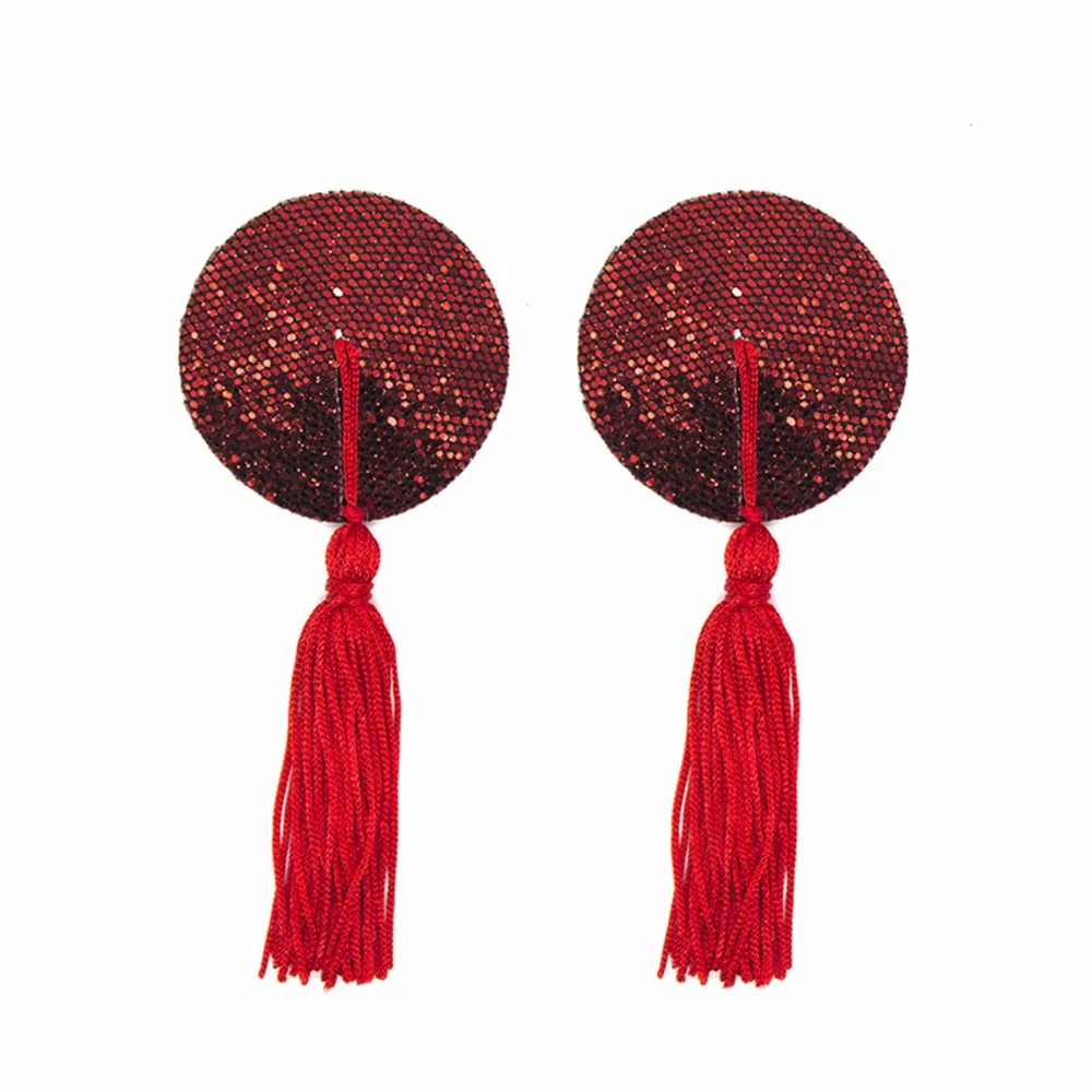 Women Reusable Nipple Cover Sexy Breast Petals Sequin Tassels Pasties Self Adhesive Tape Stickers
Women Reusable Nipple Cover Sexy Breast Petals Sequin Tassels Pasties Self Adhesive Tape Stickers