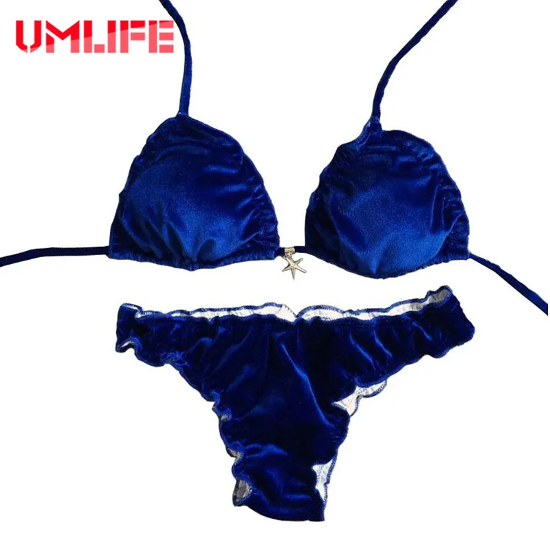 Brazilian Bikini Set 2018 New Blue Pink Velvet Bikinis Woman Sexy Halter Bandage Swimsuit Thong Beach Bathing Suit Cute Biquinis
Brazilian Bikini Set 2018 New Blue Pink Velvet Bikinis Woman Sexy Halter Bandage Swimsuit Thong Beach Bathing Suit Cute Biquinis