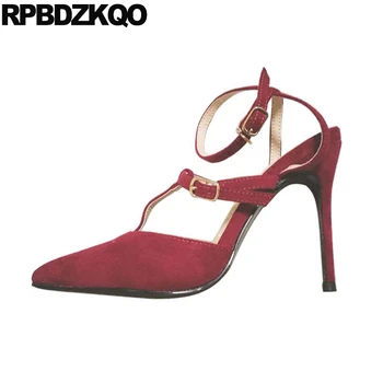 cross strap t thin sandals scarpin pointed toe women pumps high heels bar 2019 suede 3 inch wine red shoes ladies sexy ankle
cross strap t thin sandals scarpin pointed toe women pumps high heels bar 2019 suede 3 inch wine red shoes ladies sexy ankle