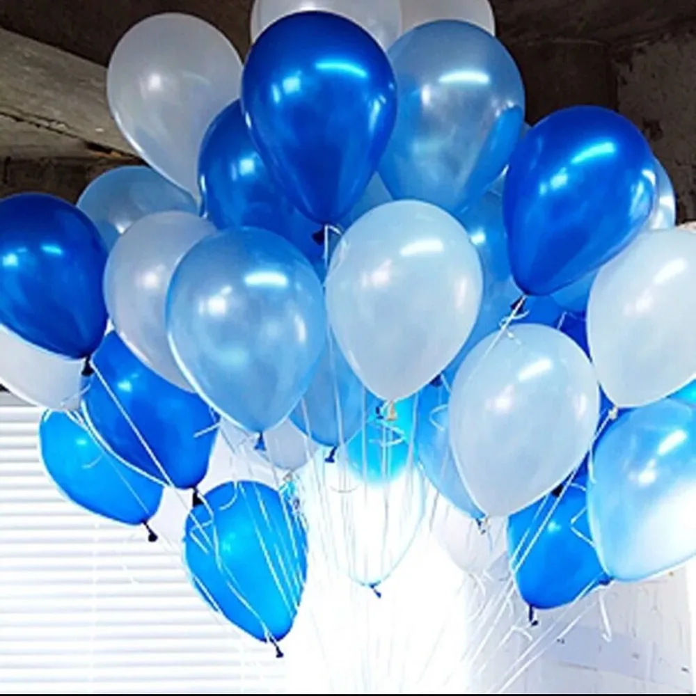 100pcs 10inch Pearl Blue Latex Balloon Air Balls Inflatable Wedding Balloons Baby Shower Birthday Party Decoration Balloons
100pcs 10inch Pearl Blue Latex Balloon Air Balls Inflatable Wedding Balloons Baby Shower Birthday Party Decoration Balloons