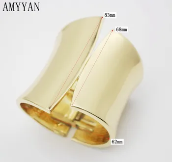Indian Style Cuff Bangles Asymmetric Shape Polished Wide Irregular Alloy Wide Bangle Jewelry 1PCS
Indian Style Cuff Bangles Asymmetric Shape Polished Wide Irregular Alloy Wide Bangle Jewelry 1PCS