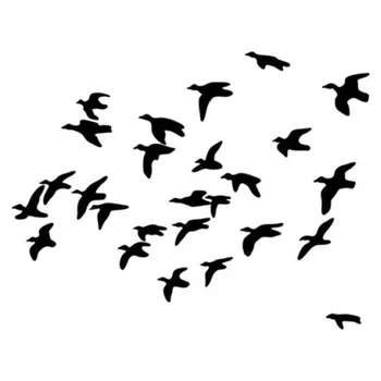 14.2cm*11cm Flying Ducks Landing Hunting Car Sticker Motorcycle Decals Black/Silver S3-5151
14.2cm*11cm Flying Ducks Landing Hunting Car Sticker Motorcycle Decals Black/Silver S3-5151