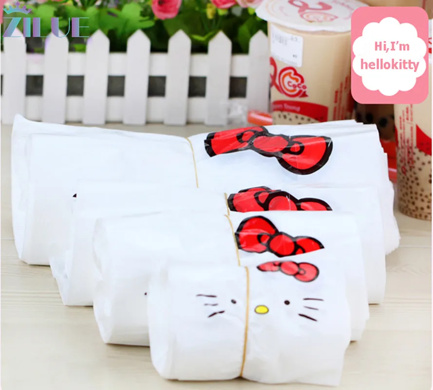 Zilue 100pcs/Lot Thicken Cute Cartoon Plastic Bag White Vest Food Supermarket Shopping Convenient Packaging Gift Bags
Zilue 100pcs/Lot Thicken Cute Cartoon Plastic Bag White Vest Food Supermarket Shopping Convenient Packaging Gift Bags