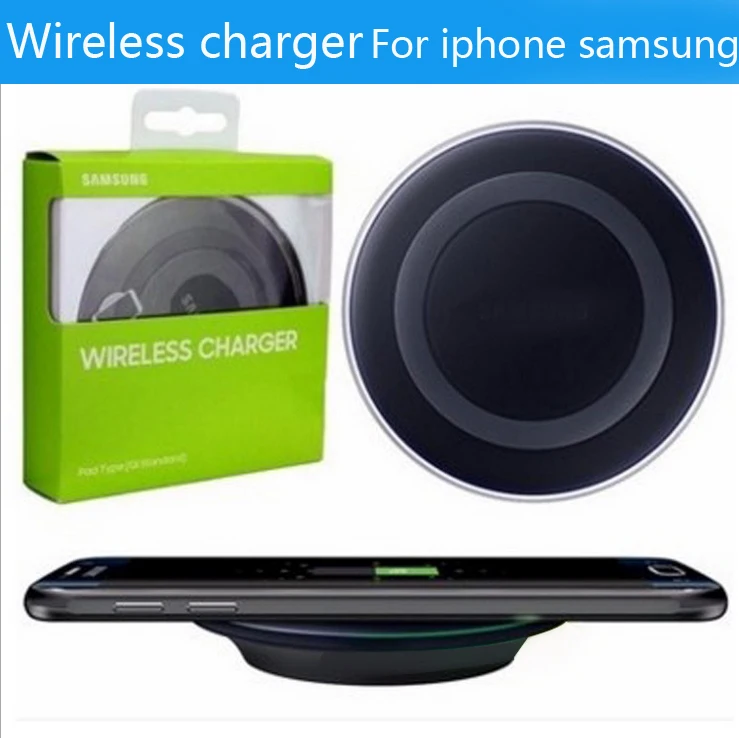 Universal Qi Wireless Charger not fast Charging For Samsung Note Galaxy S6 s7 Edge mobile pad with package usb cable
Universal Qi Wireless Charger not fast Charging For Samsung Note Galaxy S6 s7 Edge mobile pad with package usb cable