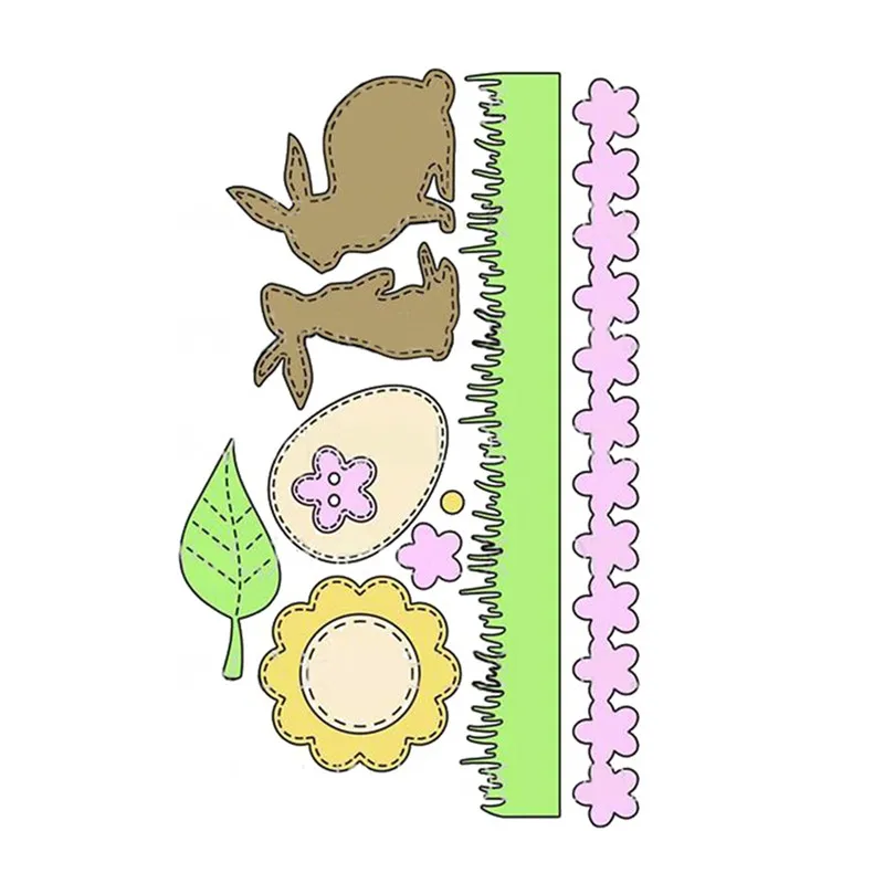 GJCrafts Spring Dies Flower Rabbit Cutting Dies 2019 for Card Making Scrapbooking Album Decor Paper Craft Stencil Metal Die Cut
GJCrafts Spring Dies Flower Rabbit Cutting Dies 2019 for Card Making Scrapbooking Album Decor Paper Craft Stencil Metal Die Cut